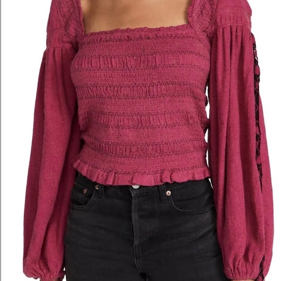 NWT Free People Maggie Style Top - Picture 6 of 7